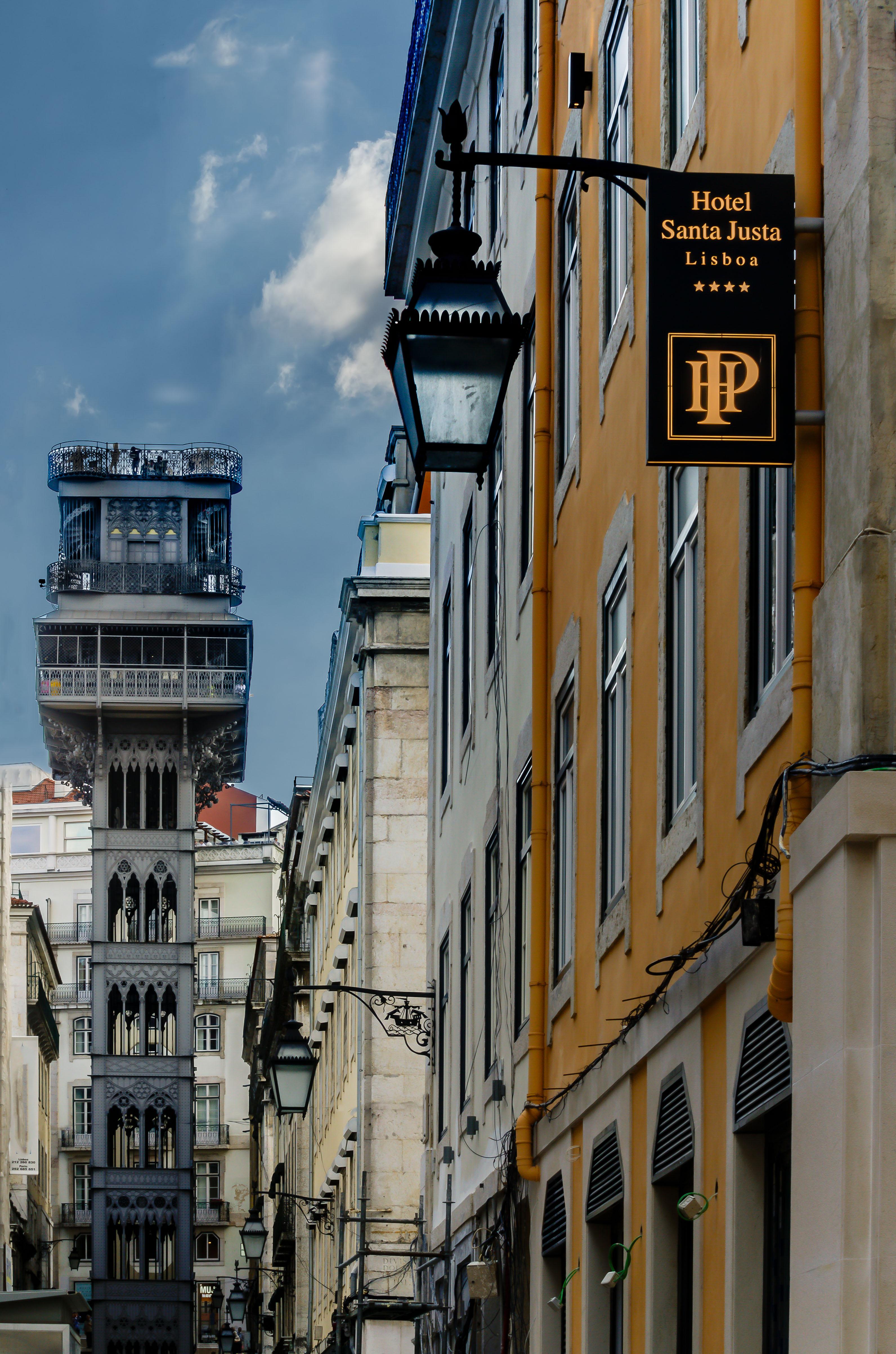 Hotel Santa Justa Lisboa Kültér fotó