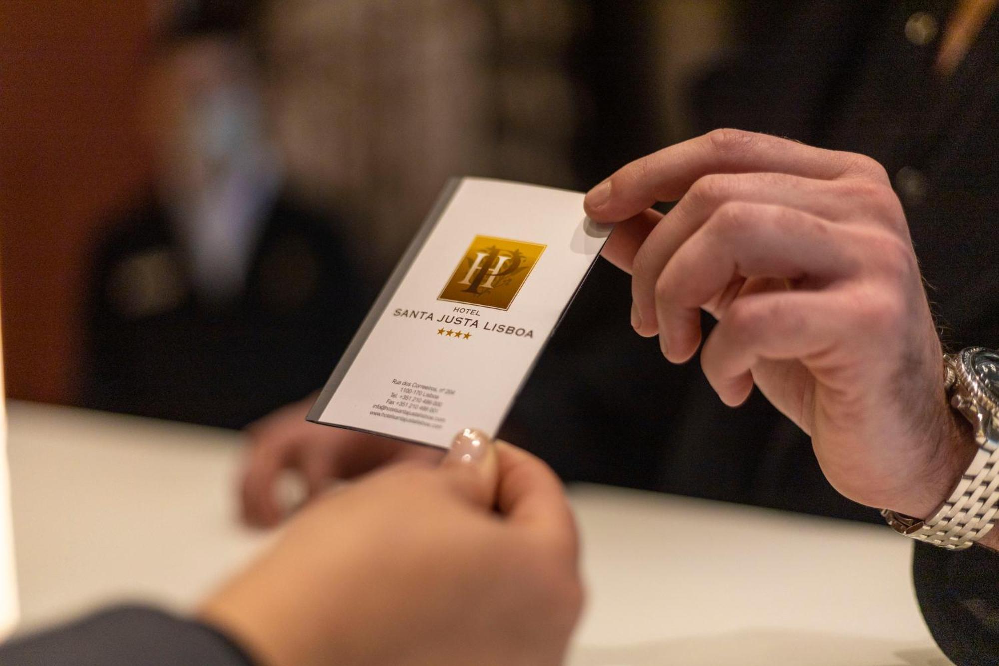 Hotel Santa Justa Lisboa Kültér fotó