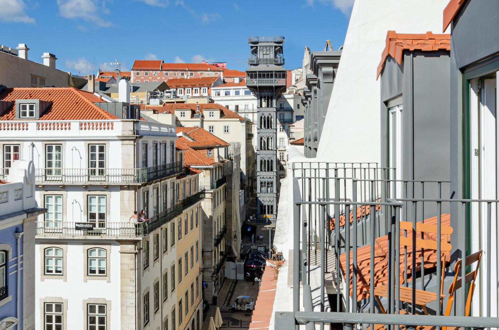Hotel Santa Justa Lisboa Kültér fotó